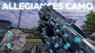 Unlocking the Allegiances Weekly Event Camo and Squad Games Blueprint | Modern Warfare 3