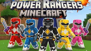 OUT!! NEW POWER RANGERS ADDONS/MOD FOR MINECRAFT! screenshot 2