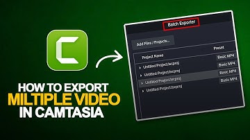 How to Batch Export Multiple Video in Camtasia | Camtasia Tutorial For Beginner