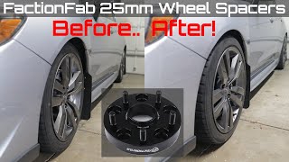 Fixing the Issue that ALL OEM Wheels Have - FactionFab Wheel Spacers