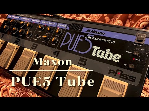 マクソン マルチエフェクター PUE-5 Maxon PUE5 Tube Maxon PUE5 Tube Multi Effects Operation Confirmed From Japan
