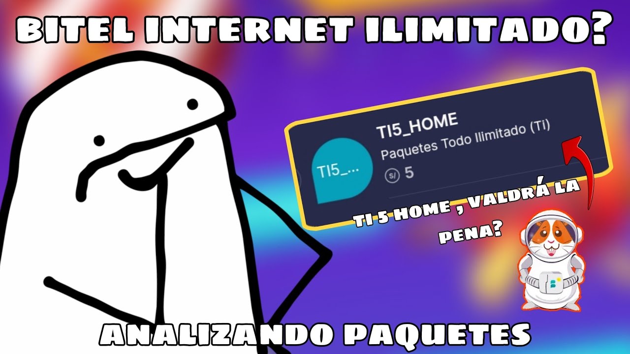 Bitel Ti 5 home , todo ilimitado? Analizando paquetes de bitel #1