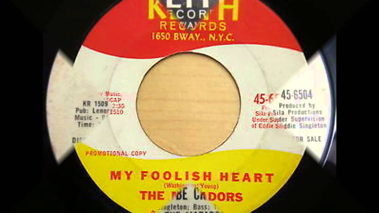 Matadors   Youd Be Crying Too  My Foolish Heart   Keith 6504   1962