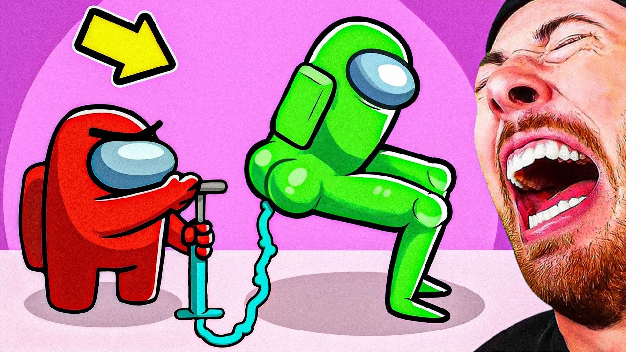 FUNNY Among Us Animations! TRY NOT TO LAUGH!