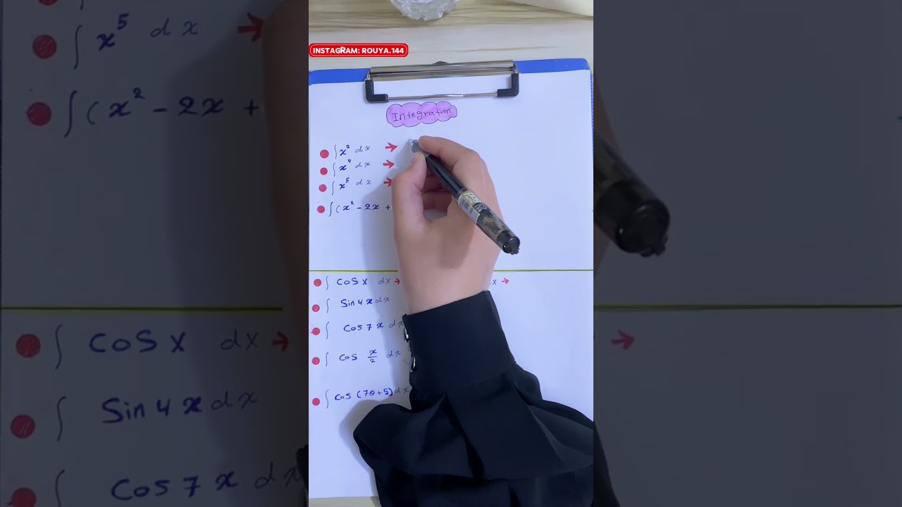 رياضيات مرحلة أولى || شرح أمثلة التكامل || كلية الهندسة||biomedical engineering || integration.