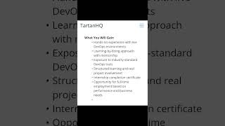 Hiring Fresher Devops Intern