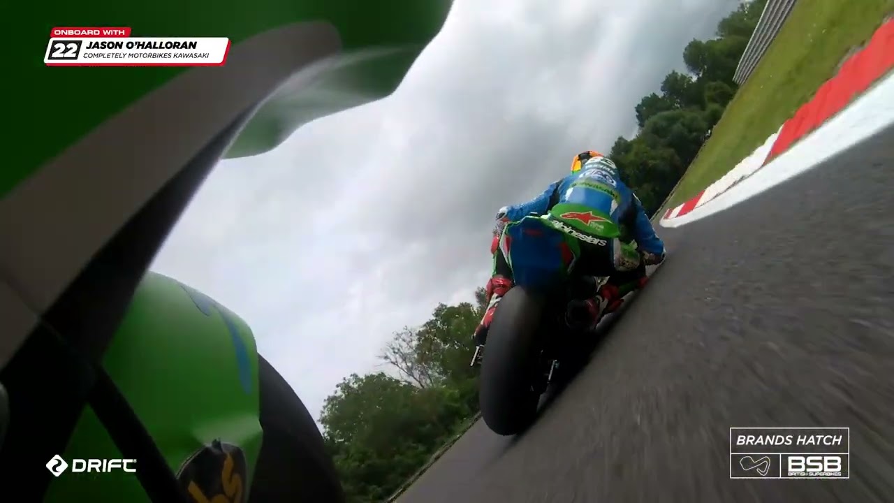 2024 Bennetts British Superbikes: Round 6 - Brands Hatch - Race 1 onboard highlights