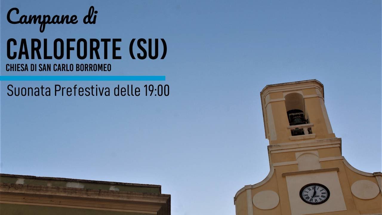 Campane di Carloforte (SU)-Chiesa di San Carlo Borromeo