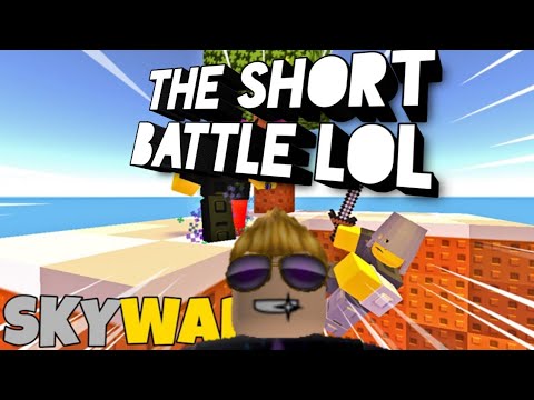 The Quick Battle Roblox Skywars Mobile Youtube - roblox skywars battle in the sky youtube