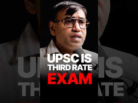 UPSC exam is a failed system