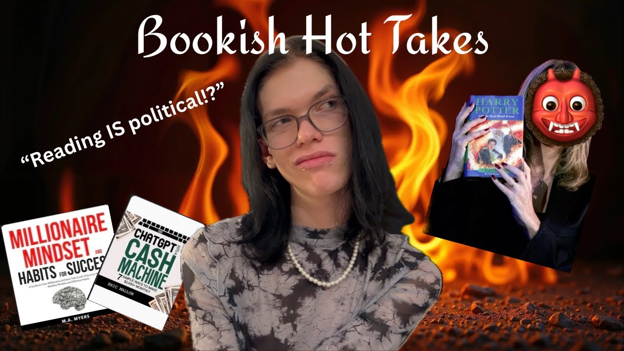 My bookish 🔥HOT TAKES🔥 and things I JUDGE people for 