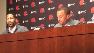 Sashi Brown, Andrew Berry on adding wide receivers