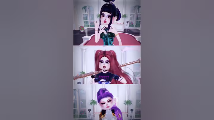 HUNTR/X | heels, nails, blade, mascara! | ✨💅dress to impress dti edit huntrix | kpop demon hunters