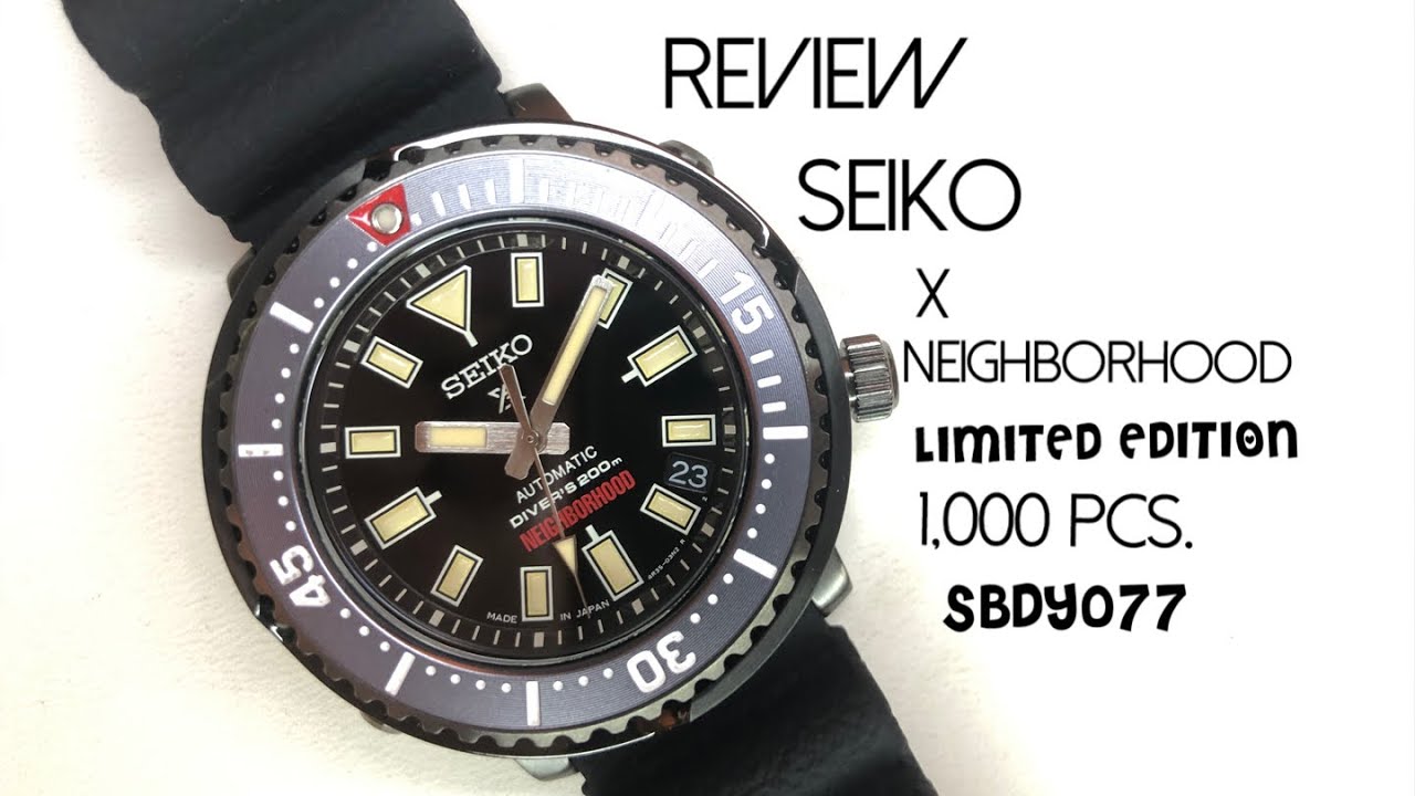 Seiko X Neighborhood Prospex