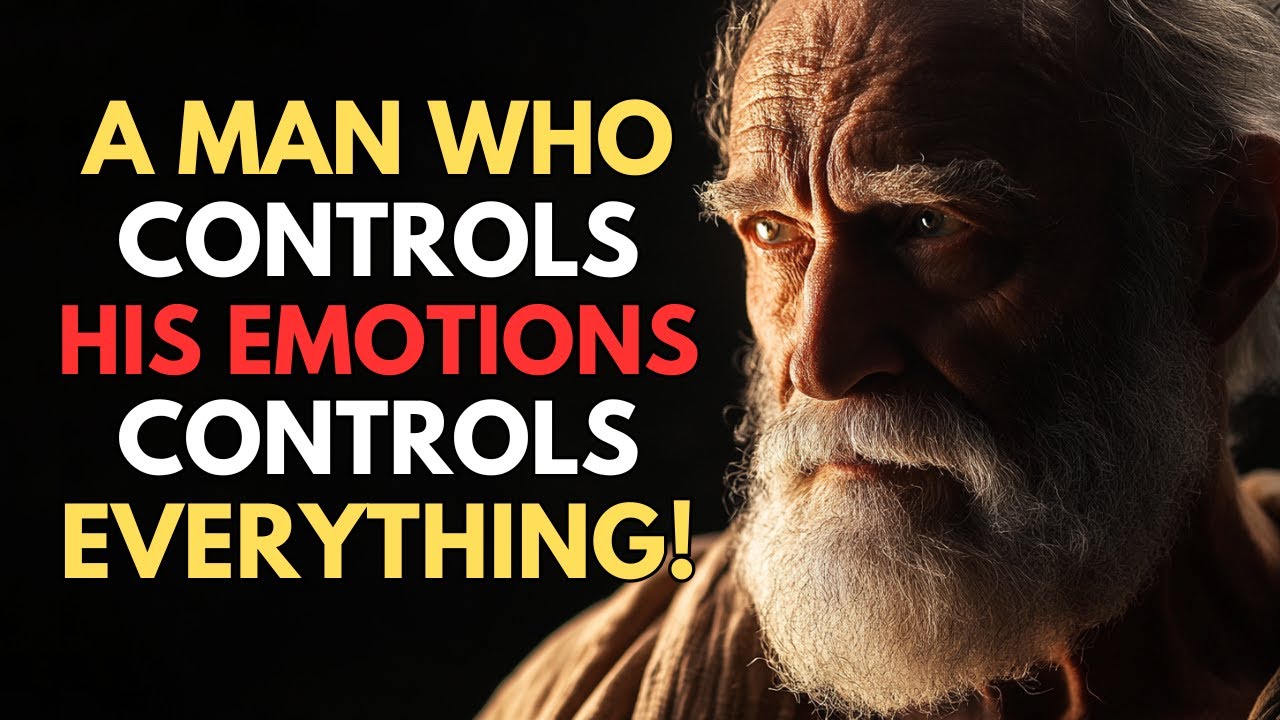 A Man Who Controls His Emotions Controls Everything! | Stoic Wisdom