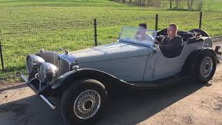 Jaguar ss100 replica in lithuania