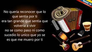Te amo y no puedo evitarlo