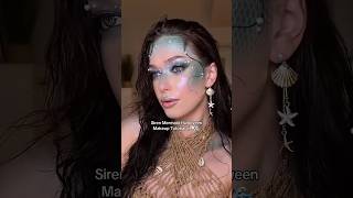 Siren Mermaid Halloween Makeup Tutorial