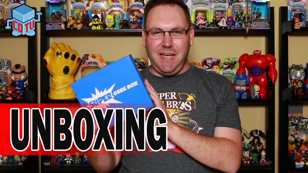 My First SUPER GEEK BOX Unboxing