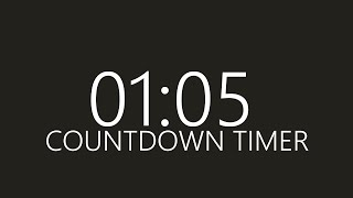 1 Minute 5 Seconds Timer (Countdown)