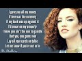Jess Glynne - 123 Lyrics (Mr. Stubborn)