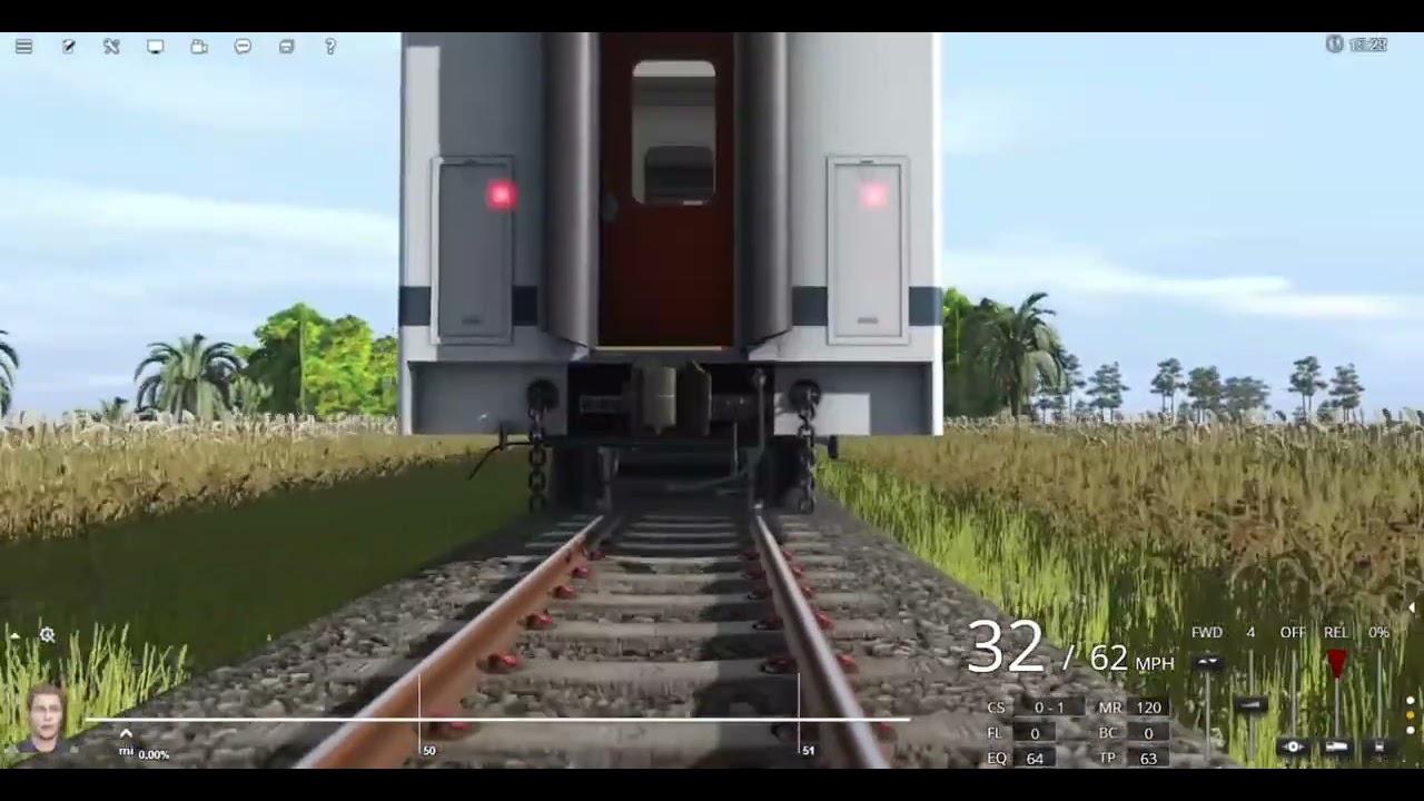 Persiapan keberangkatan KA Putri Deli  dari stasiun Lidah Tanah menuju stasiun Teluk Mengkudu 