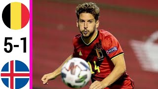 Belgium Vs Iceland (5-1) All Goals And Extented Highlight | UEFA Nations League 2020 Belgium Vs Iceland (5-1) All Goals And Extented Highlight | UEFA Nations League 2020