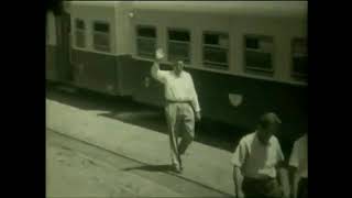 Inauguration de la liaison ferroviaire Aketi Buta. 1958