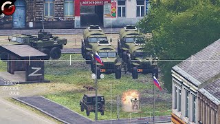 UKRAINIAN DRONE IN ACTION! Russian Military Base Destroyed By Bayraktar TB2 Drone | ArmA 3 Gameplay