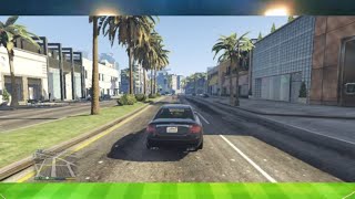 live - GTA 5 Michael to Franklin driving