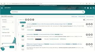 Searching ProQuest databases