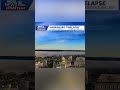 Time lapse: Harrisburg emerges from thick, swirling fog
