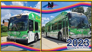NJ Transit GOES ELECTRIC! Brand New 2022 Xcelsior XE40 Buses are HERE!