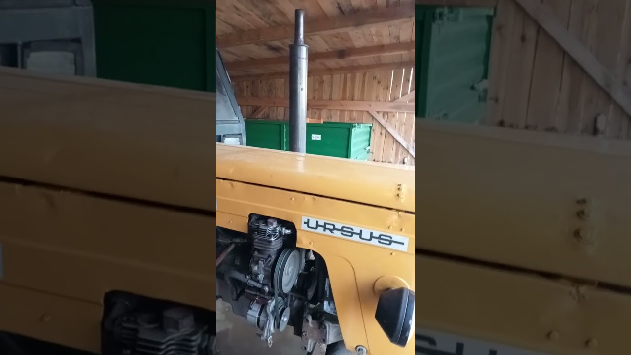 Odpalamy ursusa c360 3p przy plusowych temperaturach 