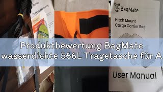 Produktbewertung BagMate wasserdichte 566L Tragetasche für Anhängerkupplung, langlebige PVC-Plane, C