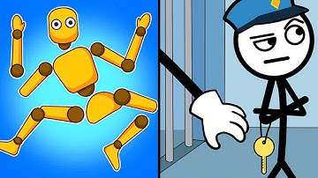 Ragdoll Break vs Thief Puzzle (Through The Wall)  – Most Satisfying ASMR Gameplay Battle