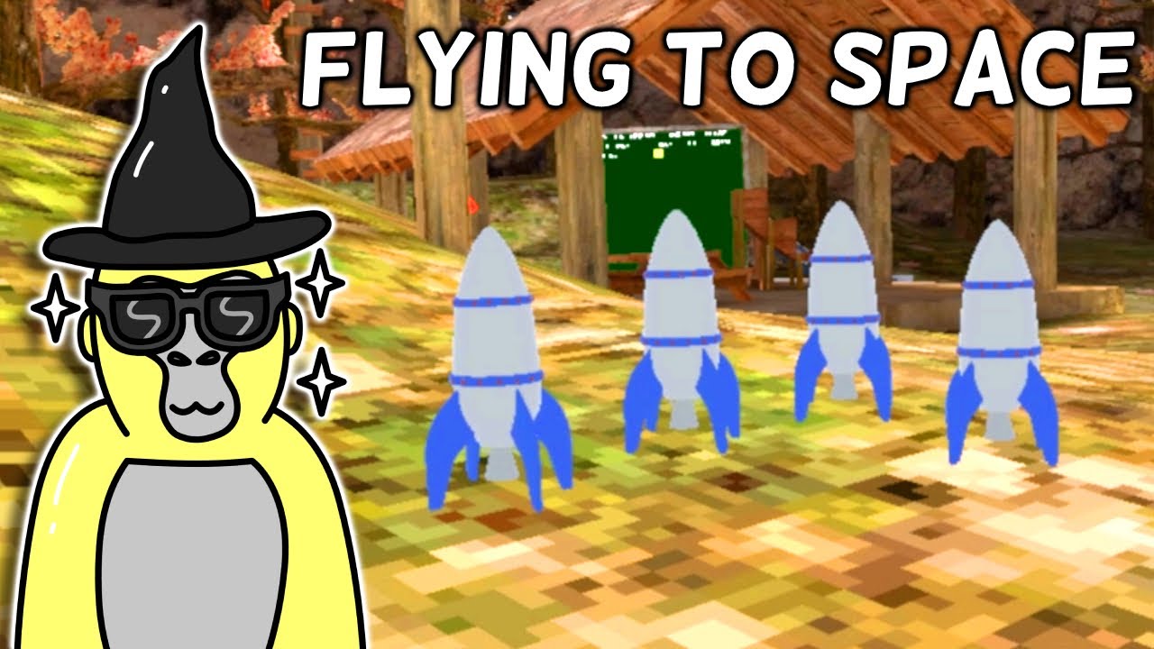 New ROCKETS in Gorilla Tag! (Rocket Ship Mod) - YouTube