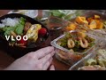 予定を詰め込んだ休日のモーニングルーティン/お弁当と作り置き/一人暮らしの日常vlog