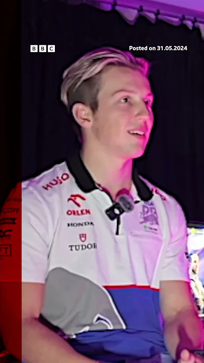 F1’s Liam Lawson on the impact of esports and sim racing. #F1 #F124 #BBCNews
