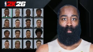 Best James Harden Face Creation NBA 2K26