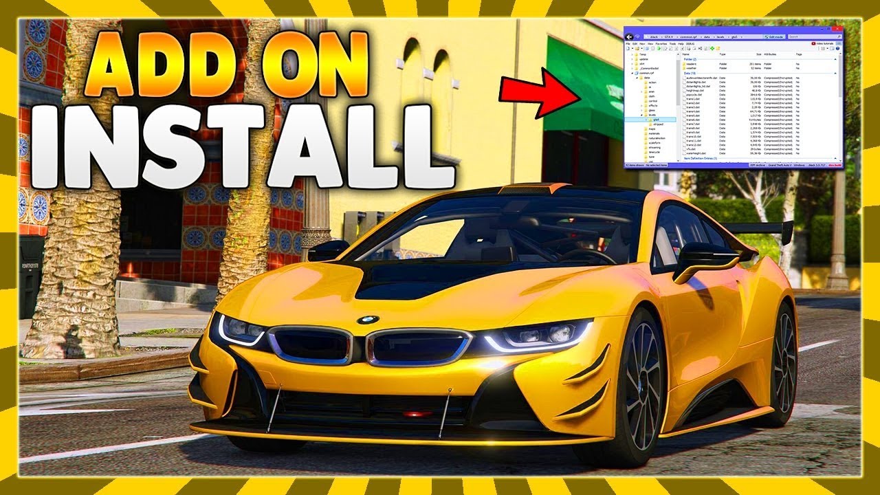 HOW TO ADD VEHICLES IN GTA 5 HOW TO MOD GTA 5 HOW TO INSTALL GTA V 
