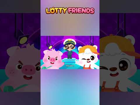 #shorts | The Airplane Pilot👨🏻✈️ | Jobs and Professions | Kids Songs | Sing Along | Lotty Friends