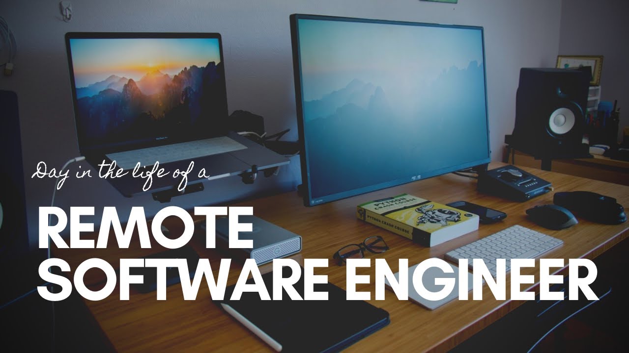 Day in the Life of a Remote Software Engineer - YouTube