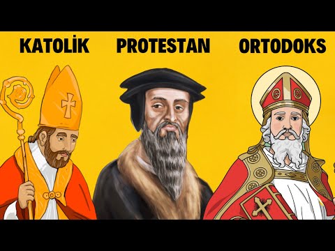 Hristiyanlık Neden Mezheplere Bölündü? (Katolik /Ortodoks /Protestan /Anglikan) - Dinler Tarihi