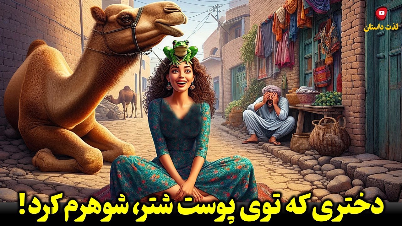 وقتی سیمرغ هم نمیتونه تقدیرت رو عوض کنه! داستان دختری که توی پوست شتر همه کار کرد.داستان فارسی