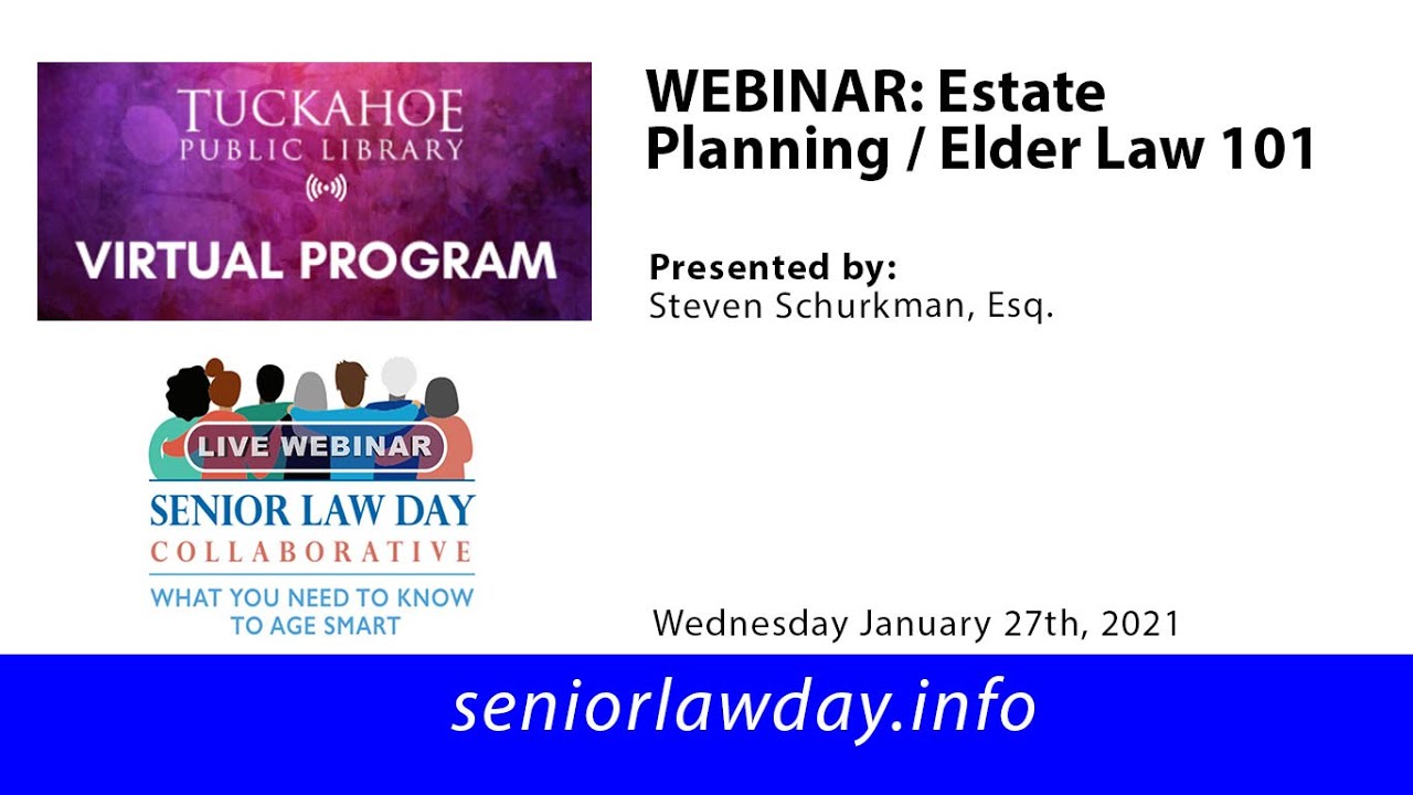 Estate Planning / Elder Law 101