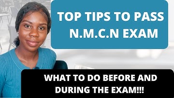 Top tips for nursing council exams