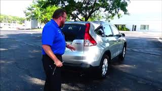 Used 2014 Honda CR-V EX-L AWD for sale at Honda Cars of Bellevue...an Omaha Honda Dealer!