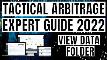 Tactical Arbitrage Expert Guide 2025 | Data Folder Tutorial