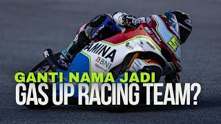 Tim Moto2 Pertamina Mandilika SAG Diam - Diam Ganti Nama Jadi 'GAS UP RACING TEAM'